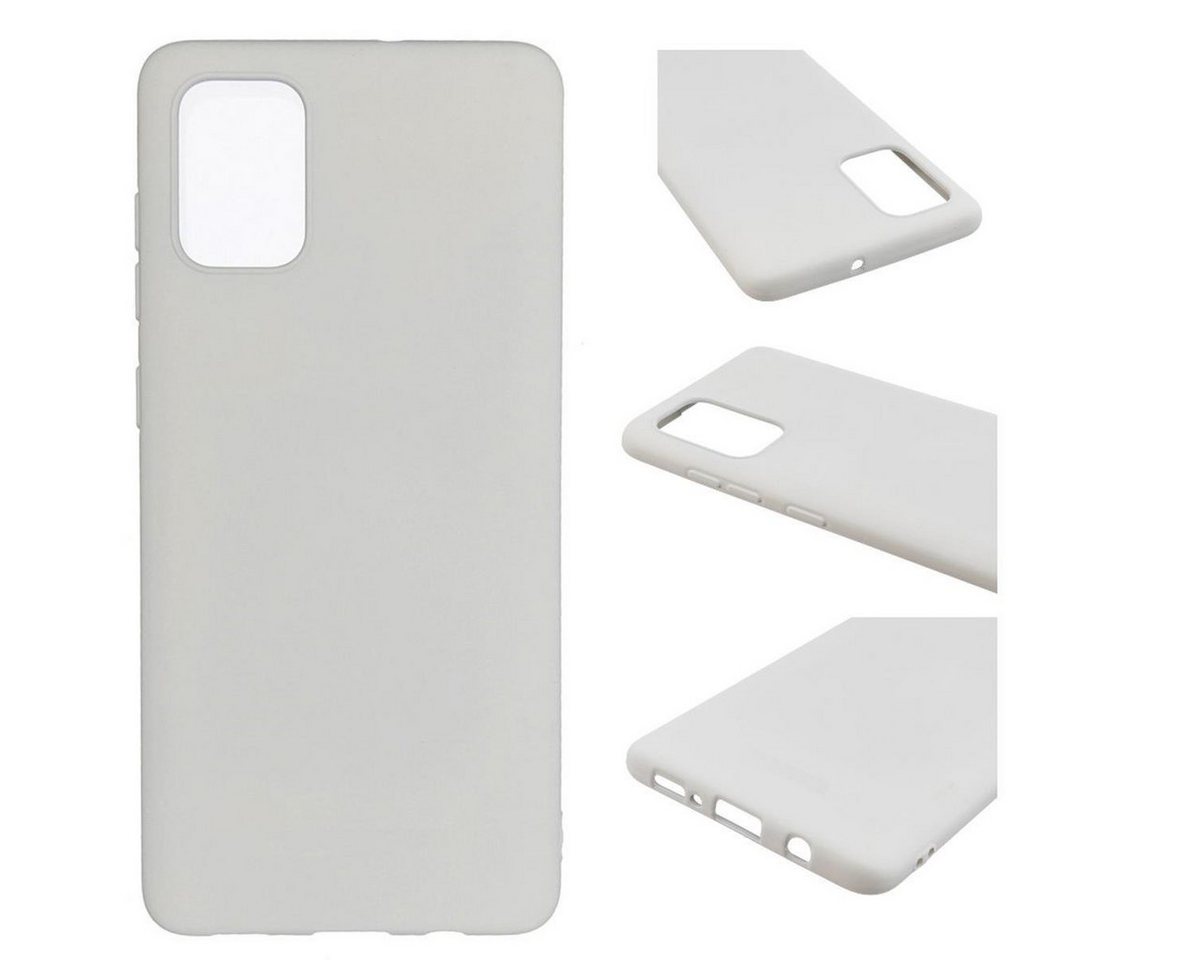 CoverKingz Handyhülle Hülle für Samsung Galaxy A52/A52 5G/A52s 5G Handy Silikon Case Cover 16,4 cm (6,5 Zoll), Schutzhülle Handyhülle Silikoncover Softcase farbig von CoverKingz