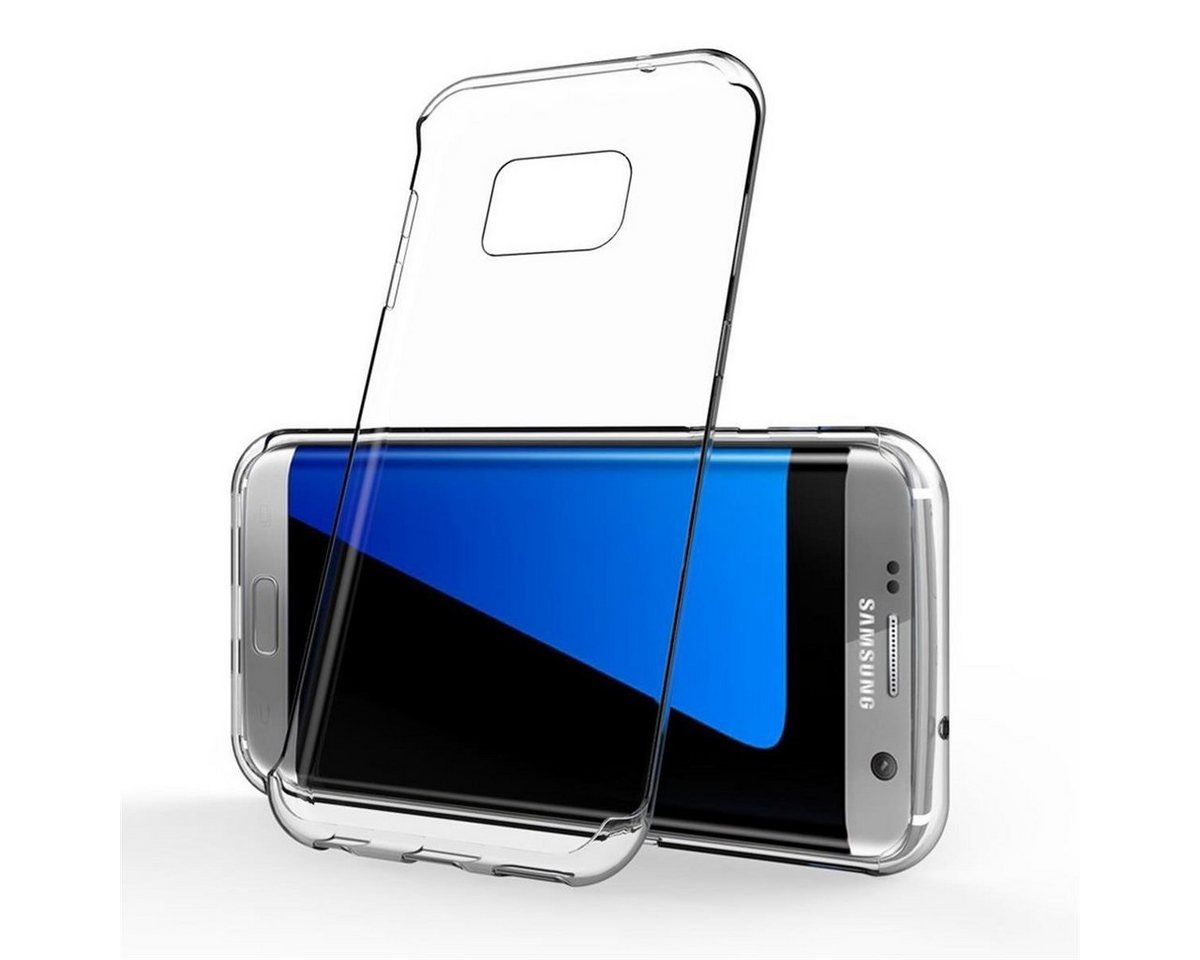 CoverKingz Handyhülle Hülle für Samsung Galaxy S7 Edge Handyhülle Silikon Cover Schutzhülle von CoverKingz