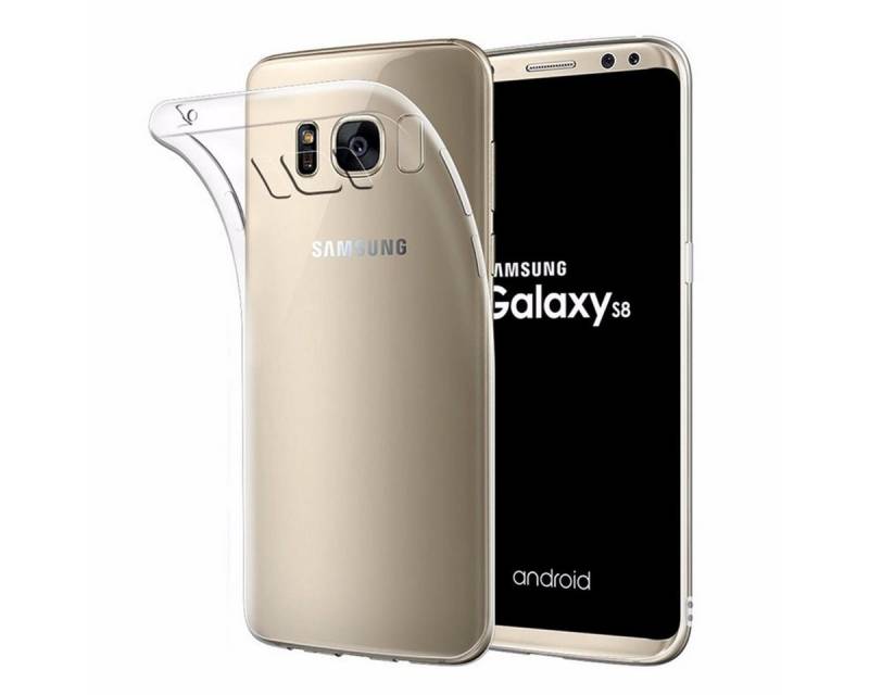 CoverKingz Handyhülle Hülle für Samsung Galaxy S8 Handyhülle Soft Case Silikon Cover von CoverKingz
