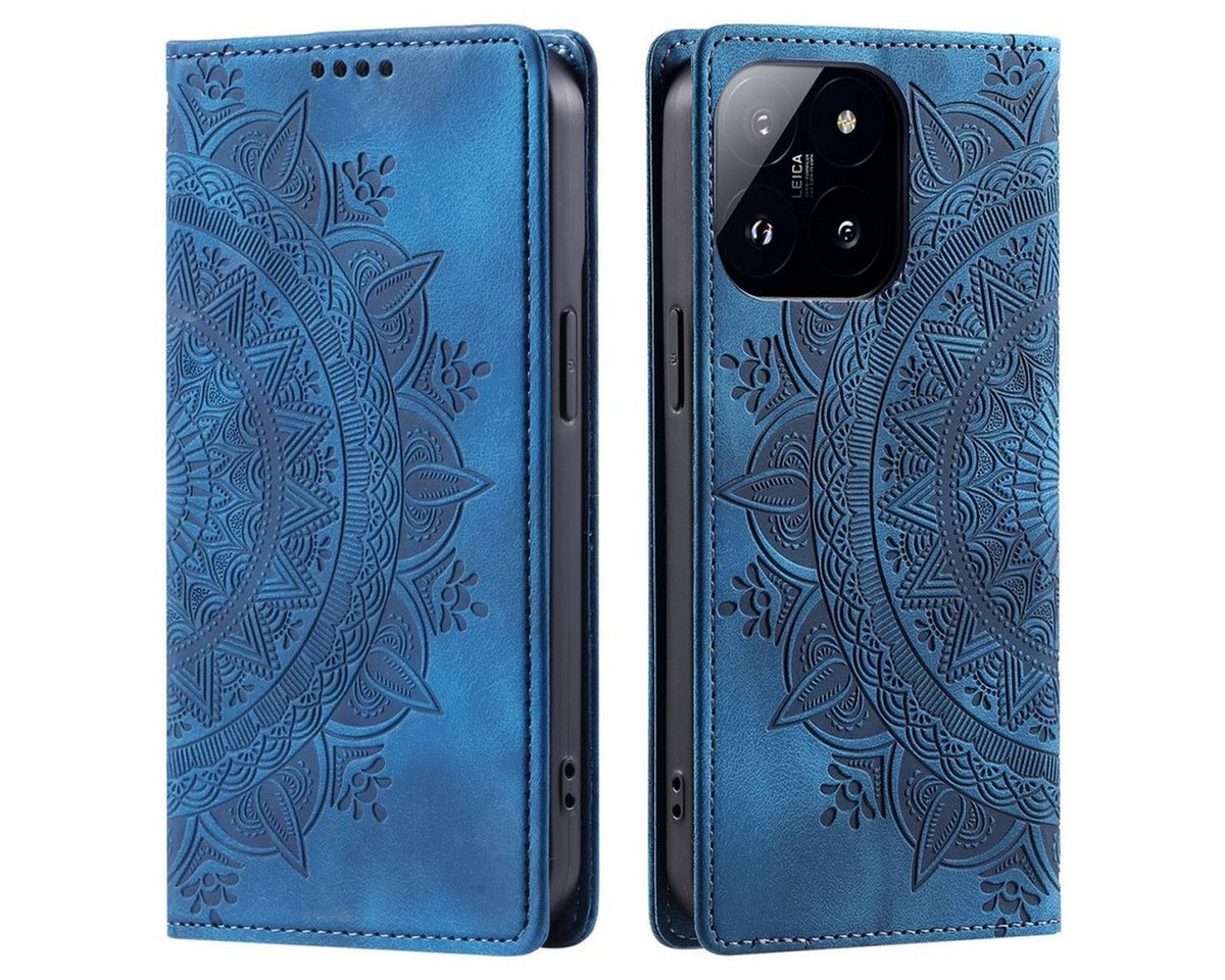 CoverKingz Handyhülle Hülle für Xiaomi 14 Handyhülle Flip Case Cover Schutz Tasche Etui, Mandala CoverKingz Handyhülle Hülle für Xiaomi 14 Handyhülle Flip Case Cover Schutz Tasche Etui, Mandala von CoverKingz