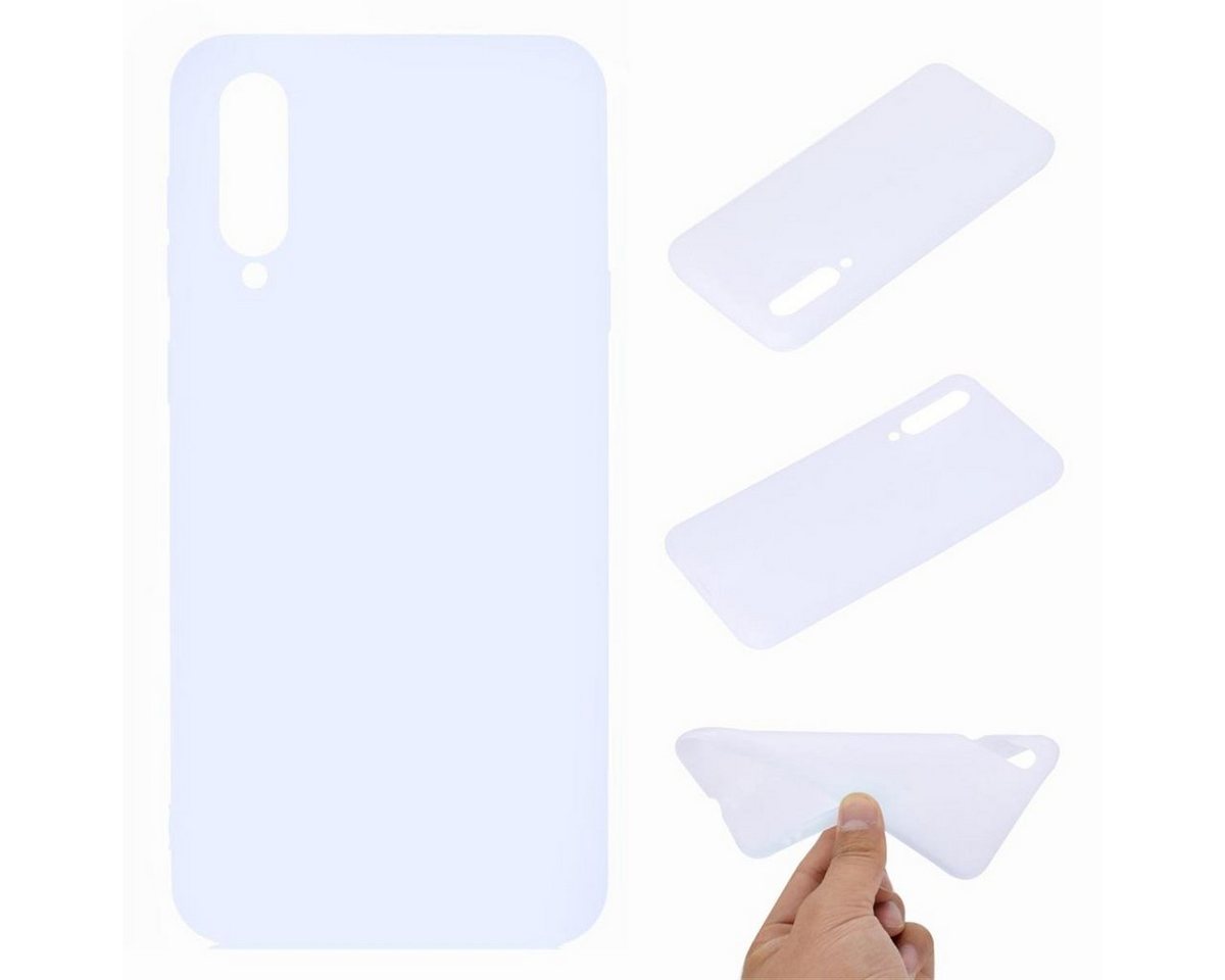 CoverKingz Handyhülle Hülle für Xiaomi Mi 9 SE Handyhülle Silikon Cover Schutzhülle Soft 15,2 cm (6 Zoll), Schutzhülle Handyhülle Silikoncover Softcase farbig von CoverKingz