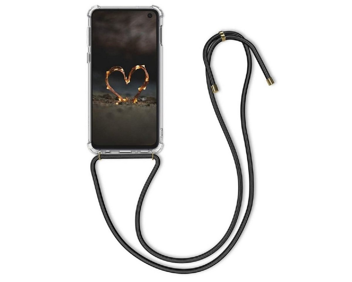 CoverKingz Handyhülle Hülle für Xiaomi Poco M4 Pro 5G/Redmi Note 11S 5G Handykette Silikon 16,76 cm (6,6 Zoll), Handyhülle mit Band Bumper Schutzhülle Silikonhülle transparent von CoverKingz