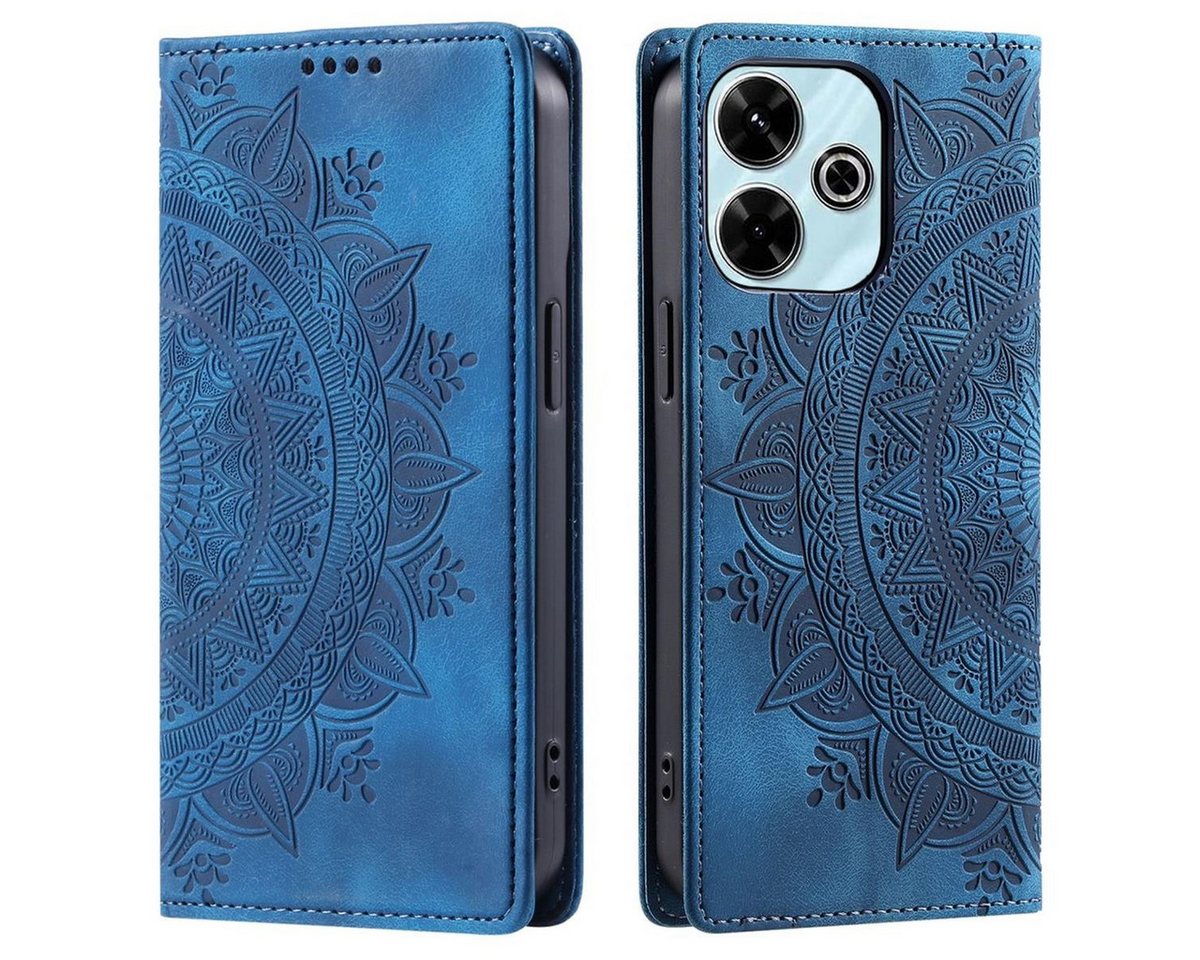 CoverKingz Handyhülle Hülle für Xiaomi Redmi 13 5G/4G Handyhülle Flip Case Cover Etui, Mandala CoverKingz Handyhülle Hülle für Xiaomi Redmi 13 5G/4G Handyhülle Flip Case Cover Etui, Mandala von CoverKingz