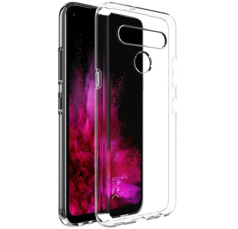 CoverKingz Handyhülle LG K61 Handyhülle Silikon Cover Handy Case Bumper Hülle Transparent von CoverKingz