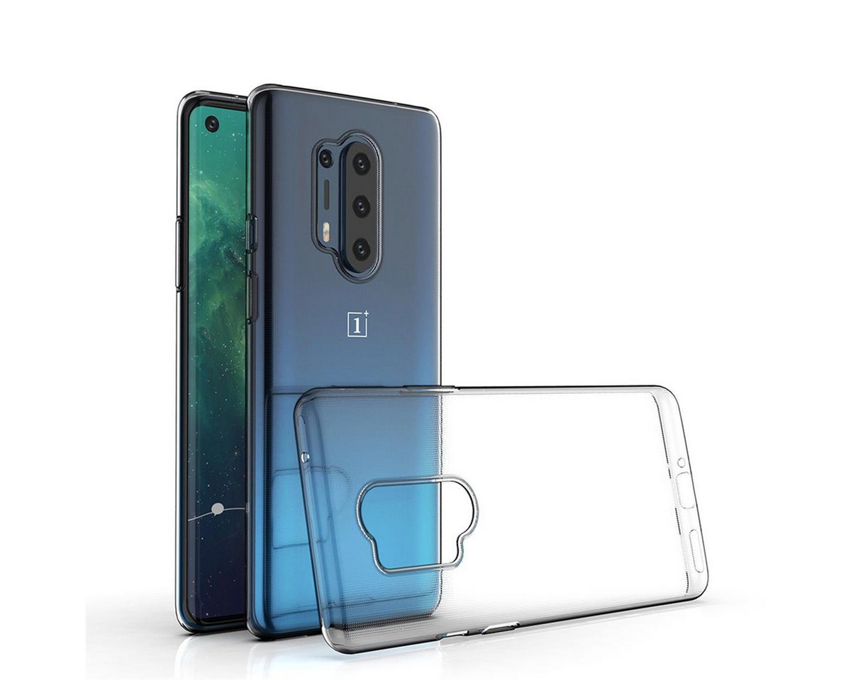 CoverKingz Handyhülle OnePlus 8 Pro Handyhülle Silikon Cover Case Schutzhülle Transparent von CoverKingz