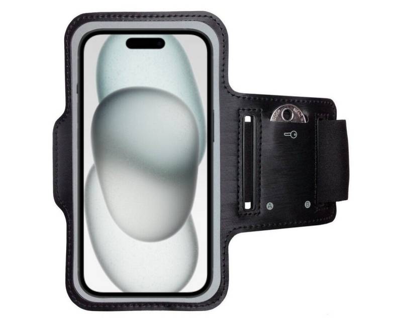 CoverKingz Handyhülle Sportarmband für Apple iPhone 15 Sport Fitness Armband Hülle Tasche von CoverKingz
