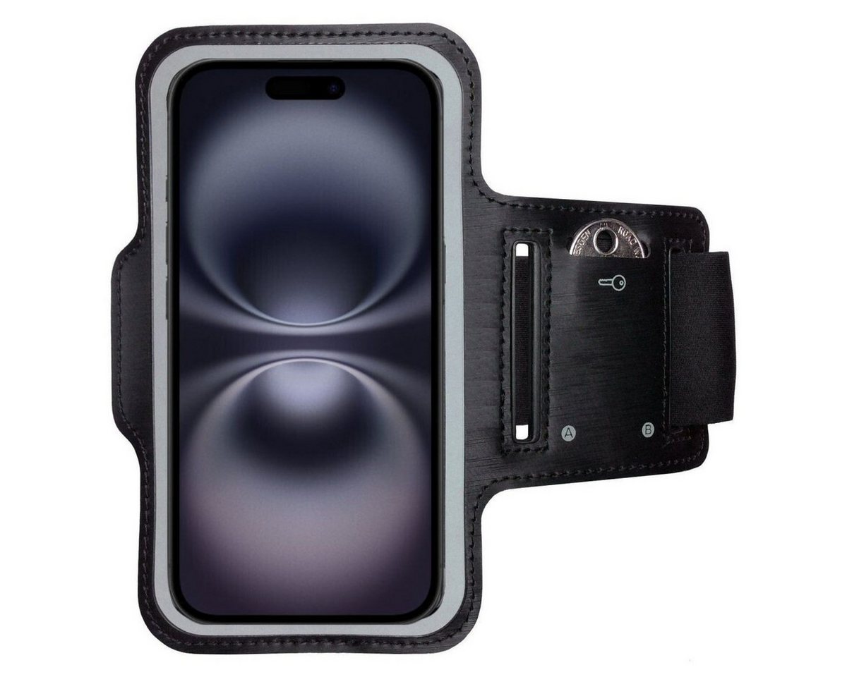 CoverKingz Handyhülle Sportarmband für Apple iPhone 16 Sport Fitness Armband Handyhülle, Sport Schutzhülle Schlüsselfach Handyhülle Jogging Schutztasche Etui CoverKingz Handyhülle Sportarmband für Apple iPhone 16 Sport Fitness Armband Handyhülle, Sport Schutzhülle Schlüsselfach Handyhülle Jogging Schutztasche Etui von CoverKingz