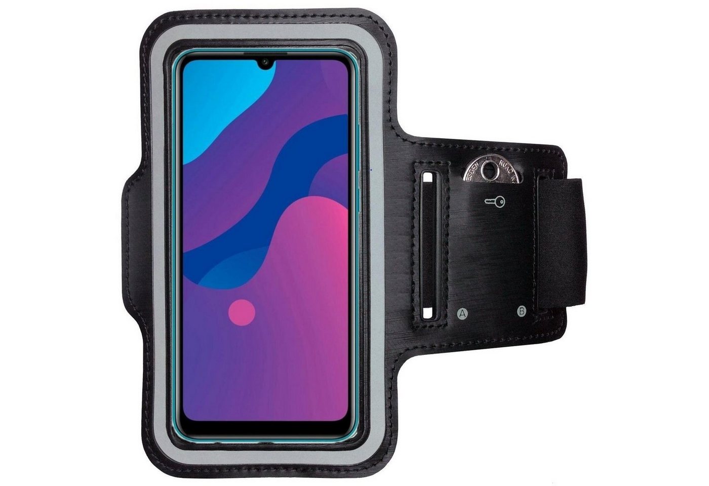 CoverKingz Handyhülle Sportarmband für Honor 9A Armband Handy Tasche Fitness Jogging Hülle, Sport Schutzhülle Schlüsselfach Handyhülle Jogging Schutztasche Etui CoverKingz Handyhülle Sportarmband für Honor 9A Armband Handy Tasche Fitness Jogging Hülle, Sport Schutzhülle Schlüsselfach Handyhülle Jogging Schutztasche Etui von CoverKingz