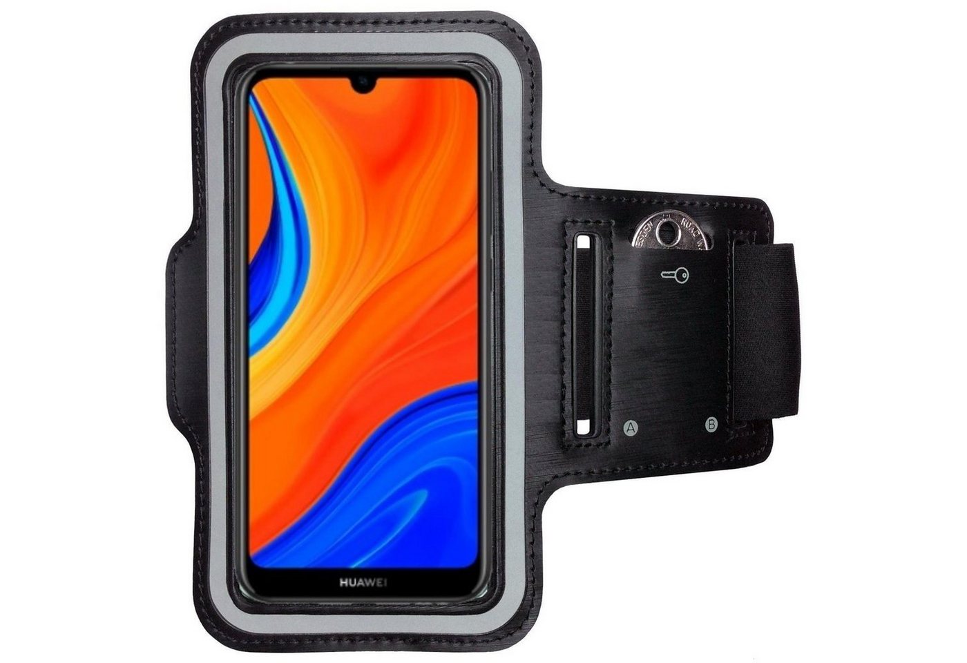 CoverKingz Handyhülle Sportarmband für Huawei Y6s Sport Fitness Hülle Armband Handy von CoverKingz