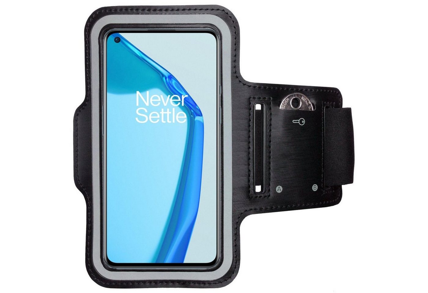 CoverKingz Handyhülle Sportarmband für OnePlus 9 Handy Tasche Fitness Armband Sport Jogging, Sport Schutzhülle Schlüsselfach Handyhülle Jogging Schutztasche Etui CoverKingz Handyhülle Sportarmband für OnePlus 9 Handy Tasche Fitness Armband Sport Jogging, Sport Schutzhülle Schlüsselfach Handyhülle Jogging Schutztasche Etui von CoverKingz