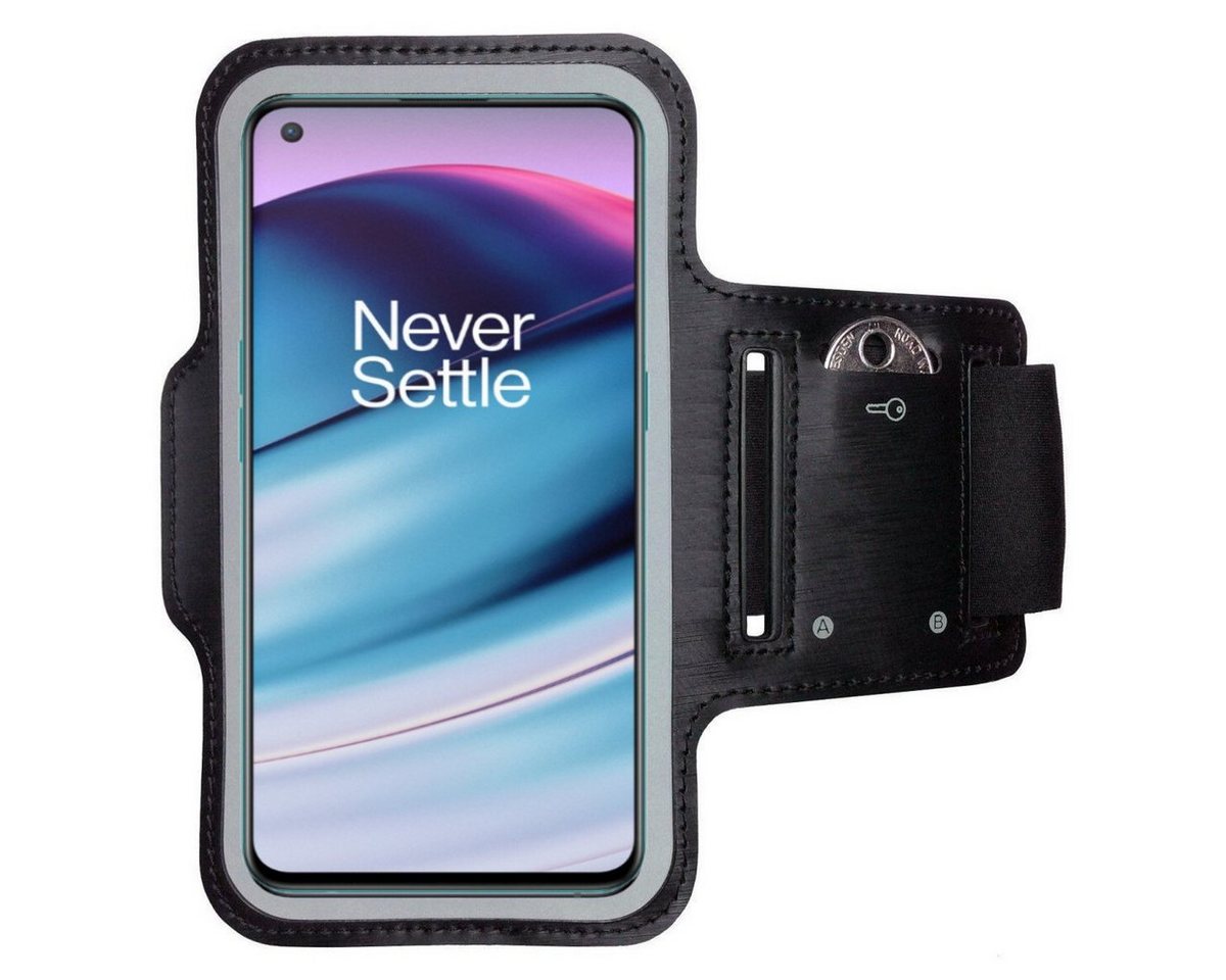 CoverKingz Handyhülle Sportarmband für OnePlus Nord CE 2 5G Sport Fitness Armband Laufhülle, Sport Schutzhülle Schlüsselfach Handyhülle Jogging Schutztasche Etui von CoverKingz