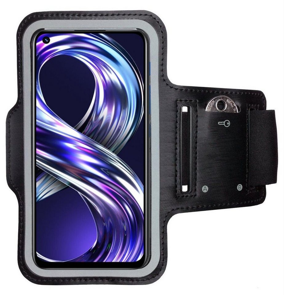 CoverKingz Handyhülle Sportarmband für Realme 8i Handy Fitness Hülle Armband Laufhülle von CoverKingz