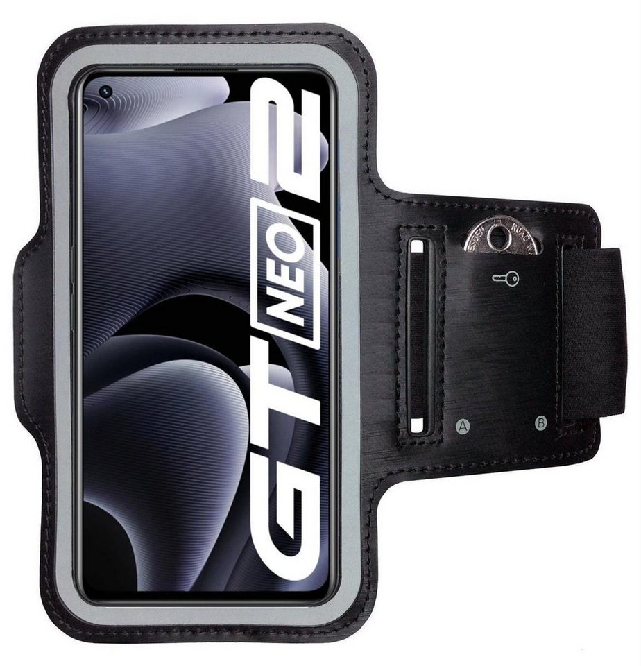 CoverKingz Handyhülle Sportarmband für Realme GT Neo 2 Handy Fitness Hülle Armband Laufhülle von CoverKingz