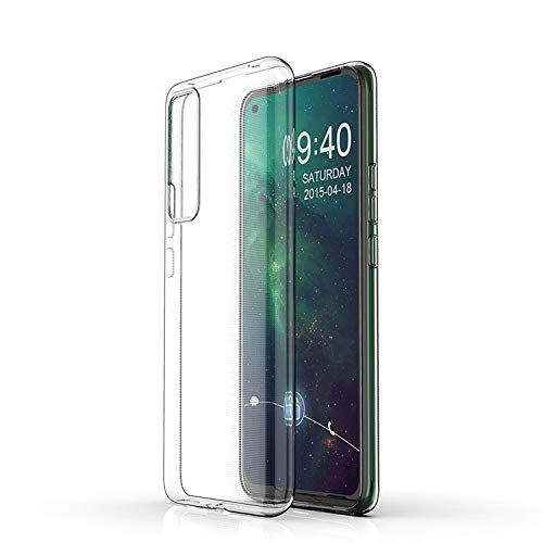 CoverKingz Handyhülle für Huawei P smart 2021 - Silikonhülle Soft Case Bumper Durchsichtig - Handy Hülle Slim Cover Transparent von CoverKingz