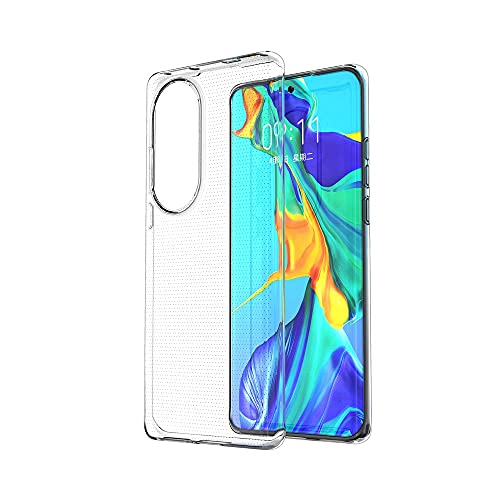 CoverKingz Handyhülle für Huawei P50 Pro - Silikonhülle Soft Case Bumper Durchsichtig - Handy Hülle Slim Cover Transparent CoverKingz Handyhülle für Huawei P50 Pro - Silikonhülle Soft Case Bumper Durchsichtig - Handy Hülle Slim Cover Transparent von CoverKingz