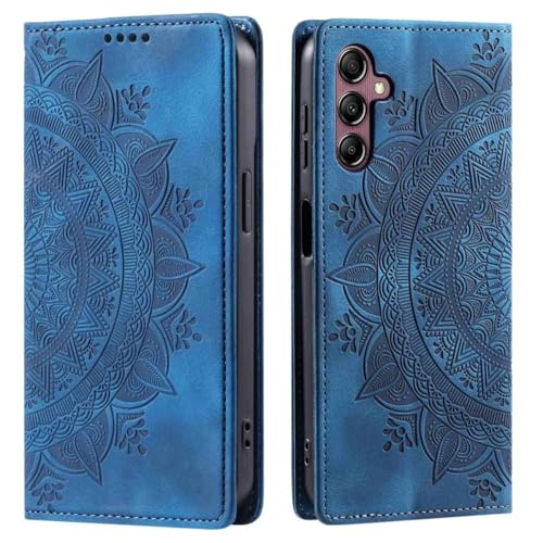 CoverKingz Handyhülle für Samsung Galaxy A16 5G - Handytasche mit Kartenfach Klapphülle Cover - Handy Hülle klappbar Motiv Mandala Blau CoverKingz Handyhülle für Samsung Galaxy A16 5G - Handytasche mit Kartenfach Klapphülle Cover - Handy Hülle klappbar Motiv Mandala Blau von CoverKingz