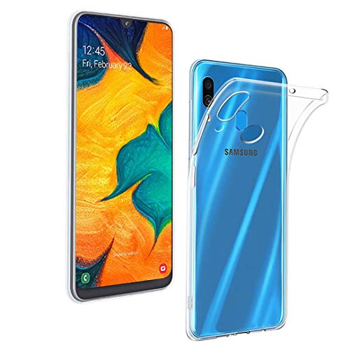 CoverKingz Handyhülle für Samsung Galaxy A20e - Silikonhülle Soft Case Bumper Durchsichtig - Handy Hülle Slim Cover Transparent von CoverKingz