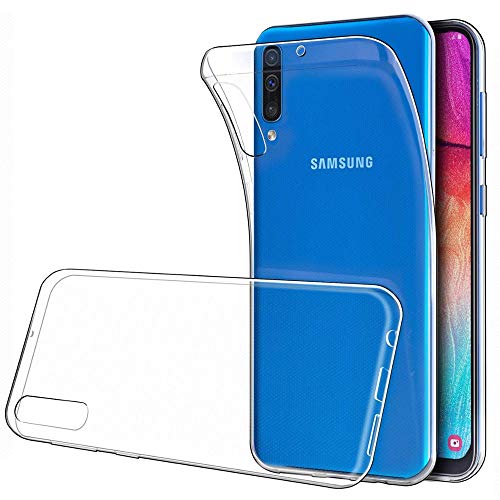 CoverKingz Handyhülle für Samsung Galaxy A50/A30s - Silikonhülle Soft Case Bumper Durchsichtig - Handy Hülle Slim Cover Transparent von CoverKingz