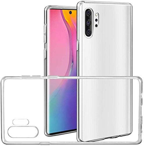 CoverKingz Handyhülle für Samsung Galaxy Note10+ [5G] - Silikonhülle Soft Case Bumper Durchsichtig - Handy Hülle Slim Cover Transparent von CoverKingz