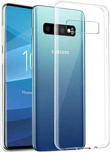 CoverKingz Handyhülle für Samsung Galaxy S10 - Silikonhülle Soft Case Bumper Durchsichtig - Handy Hülle Slim Cover Transparent von CoverKingz