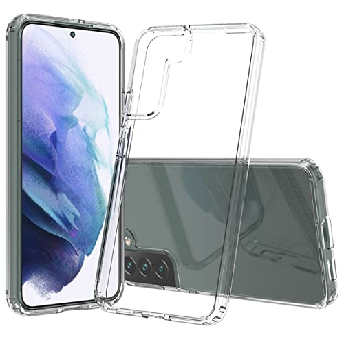 CoverKingz Handyhülle für Samsung Galaxy S22+ (Plus) - Stoßfeste Handy Hülle mit Kameraschutz Galaxy S22+ (Plus) - Slim Hybrid Case Transparent - Clear Cover von CoverKingz