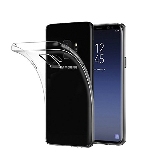 CoverKingz Handyhülle für Samsung Galaxy S9 - Silikonhülle Soft Case Bumper Durchsichtig - Handy Hülle Slim Cover Transparent von CoverKingz