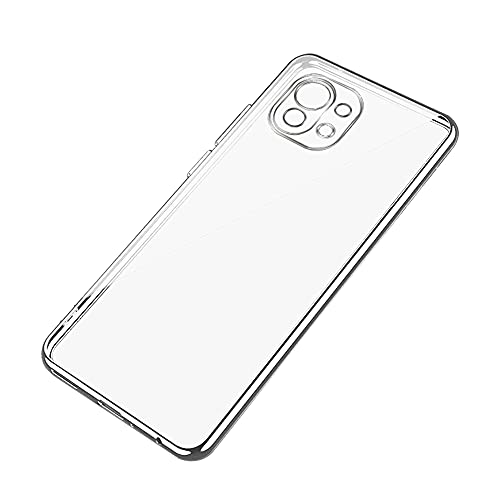 CoverKingz Handyhülle für Xiaomi Mi 11 - Silikonhülle Soft Case Bumper Durchsichtig - Handy Hülle Slim Cover Transparent von CoverKingz