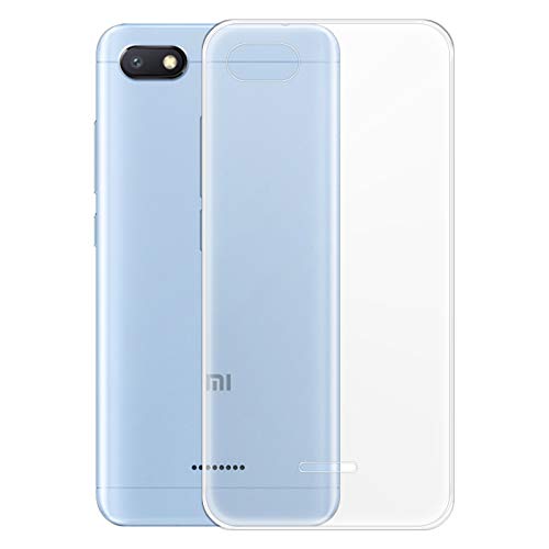 CoverKingz Handyhülle für Xiaomi Redmi 6A - Silikonhülle Soft Case Bumper Durchsichtig - Handy Hülle Slim Cover Transparent von CoverKingz