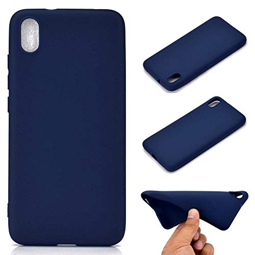 CoverKingz Cover kompatibel mit Xiaomi Redmi 7A - Silikon Handyschutzhülle Smartphonehülle - TPU Phone Case Matt Blau CoverKingz Cover kompatibel mit Xiaomi Redmi 7A - Silikon Handyschutzhülle Smartphonehülle - TPU Phone Case Matt Blau von CoverKingz