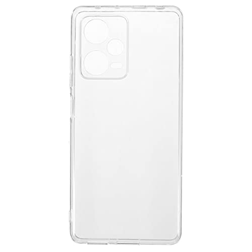 CoverKingz Handyhülle für Xiaomi Redmi Note 12 5G - Silikonhülle Soft Case Bumper Durchsichtig - Handy Hülle Slim Cover Transparent von CoverKingz