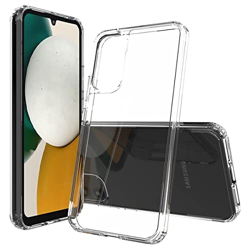CoverKingz Handyhülle kompatibel mit Samsung Galaxy A34 5G - Stoßfeste Handy Hülle mit Kameraschutz - Silikon/Acryl Cover Clear - Slim Hybrid Case Transparent von CoverKingz