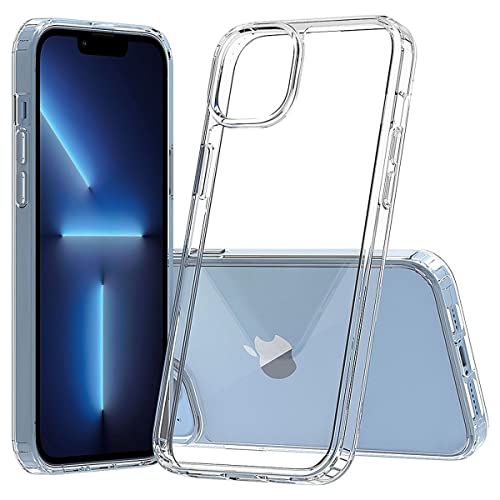CoverKingz Handyhülle kompatibel mit iPhone 14 Plus - Stoßfeste Handy Hülle mit Kameraschutz - Slim Hybrid Case Transparent - Clear Cover von CoverKingz