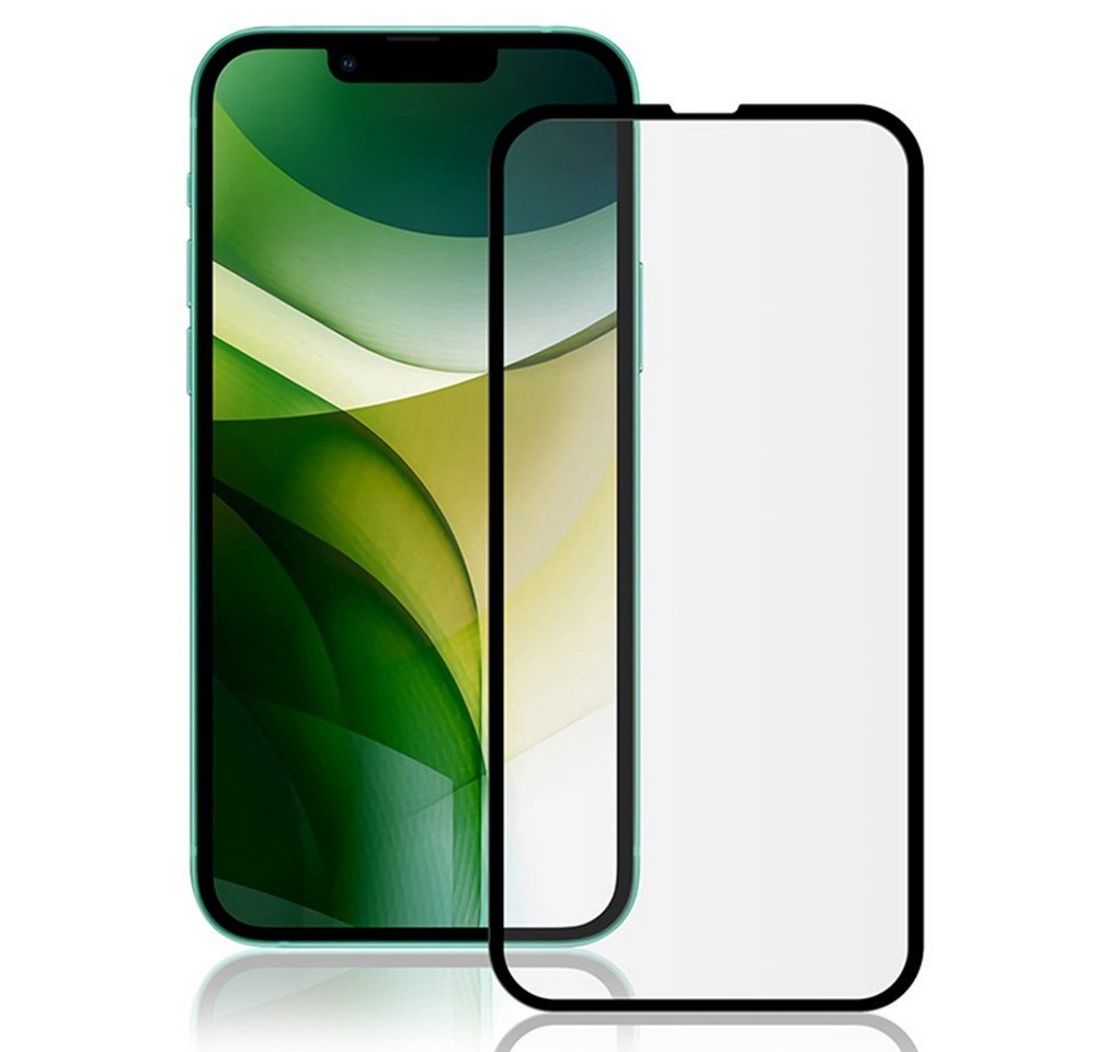 CoverKingz Schutzfolie Display Schutzglas für Apple iPhone 13 Mini [5,4 Zoll] Hartglas Full von CoverKingz