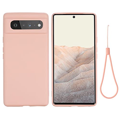 CoverKingz Silikon Handy Hülle kompatibel mit Google Pixel 6 - Handycover Backcover Silikoncover Weich - dünne Smartphonehülle Slimcase Matt Rosa CoverKingz Silikon Handy Hülle kompatibel mit Google Pixel 6 - Handycover Backcover Silikoncover Weich - dünne Smartphonehülle Slimcase Matt Rosa von CoverKingz