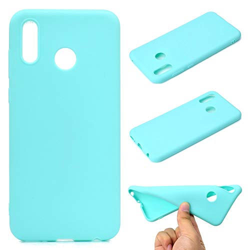 CoverKingz Silikonhülle kompatibel mit Honor Play - Silikon Handyhülle Softcase dünn - Schutzhülle Slim Cover Matt Grün von CoverKingz