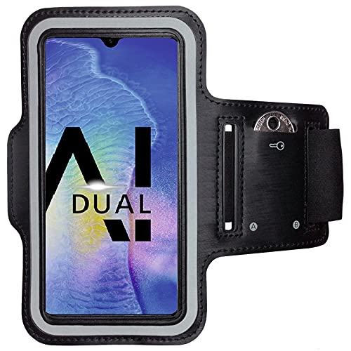 CoverKingz Sportarmband für Huawei Mate 20 - Armtasche mit Schlüsselfach Mate 20 - Sport Laufarmband Handy Armband Schwarz CoverKingz Sportarmband für Huawei Mate 20 - Armtasche mit Schlüsselfach Mate 20 - Sport Laufarmband Handy Armband Schwarz von CoverKingz