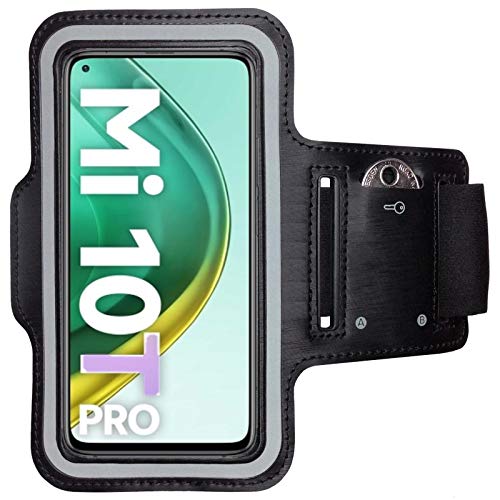 CoverKingz Sportarmband für Xiaomi Mi 10T / Mi 10T Pro - Armtasche mit Schlüsselfach Oberarm Halterung - Sport Laufarmband Handy Armband Schwarz CoverKingz Sportarmband für Xiaomi Mi 10T / Mi 10T Pro - Armtasche mit Schlüsselfach Oberarm Halterung - Sport Laufarmband Handy Armband Schwarz von CoverKingz