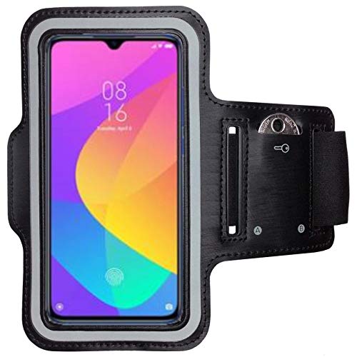 CoverKingz Sportarmband für Xiaomi Mi 9 Lite - Armtasche mit Schlüsselfach Mi 9 Lite - Sport Laufarmband Handy Armband Schwarz CoverKingz Sportarmband für Xiaomi Mi 9 Lite - Armtasche mit Schlüsselfach Mi 9 Lite - Sport Laufarmband Handy Armband Schwarz von CoverKingz