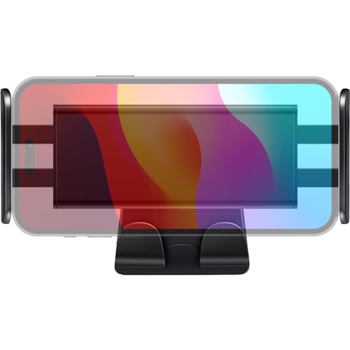 CoverKingz Tablet-, Handyhalterung passend für Tesla Model 3/Y - KFZ Kopfstützen Halterung für Smartphone und Tablet/iPad - Auto Sportsitze Handyhalter 360 Grad drehbar schwarz von CoverKingz