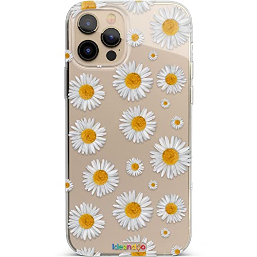 Coverpersonalizzate.it Handyhülle Apple iPhone 6 / 6s Blumen Ideandoo Kollektion Gänseblümchen, transparente, dünne, hochwertig Bedruckte Hülle von Coverpersonalizzate.it