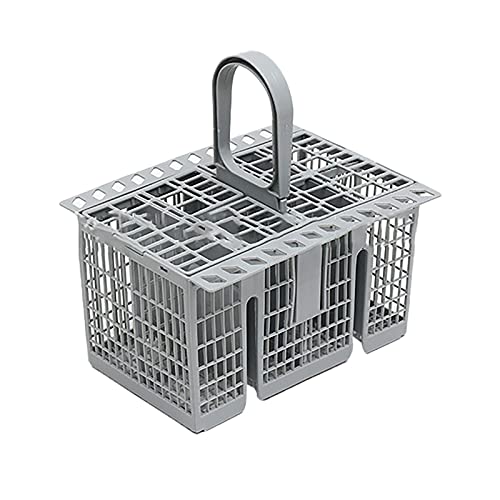 Coversolate Besteckkorb Universal, Besteckkorb Sp黮maschine Passend für viele Sp黮maschinen & Geschirrsp黮er, 20.7 x 16 x 12 cm (Grau) von Coversolate