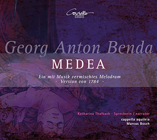 Benda: Medea (Live-Aufnahme) von Coviello Classics (Note 1 Musikvertrieb)
