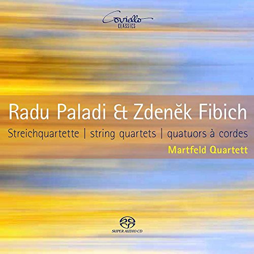 Fibich/Paladi: Streichquartett Nr. 1 in c-Moll/Streichquartett Nr. 2 , Op. 8 von Coviello Classics (Note 1 Musikvertrieb)