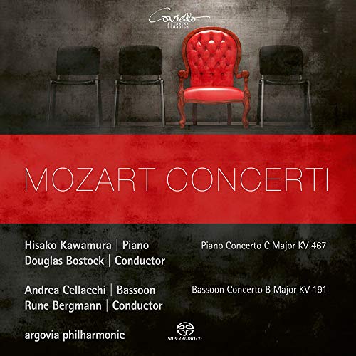 Wolfgang Amadeus Mozart - Klavierkonzert C-Dur KV 467 & Fagottkonzert B-Dur KV 191 von Coviello Classics