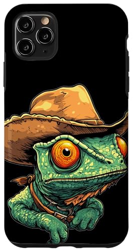 Awesome Rodeo Chamäleon mit Cowboyhut für Eidechsenliebhaber Hülle für iPhone 11 Pro Max Awesome Rodeo Chamäleon mit Cowboyhut für Eidechsenliebhaber Hülle für iPhone 11 Pro Max von Cowboy Chameleon