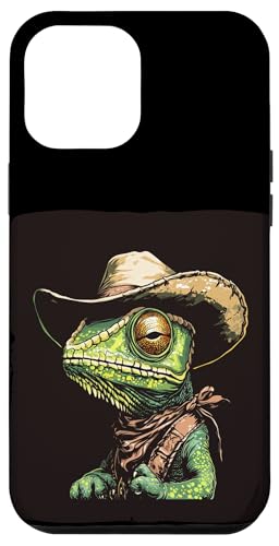 Chamäleon Outlaw mit coolem Hut für Rodeo und Eidechsen Fans Hülle für iPhone 12 Pro Max Chamäleon Outlaw mit coolem Hut für Rodeo und Eidechsen Fans Hülle für iPhone 12 Pro Max von Cowboy Chameleon