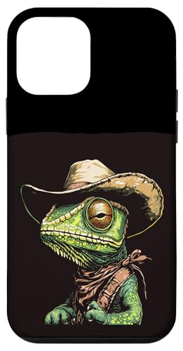 Chamäleon Outlaw mit coolem Hut für Rodeo und Eidechsen Fans Hülle für iPhone 12 mini Chamäleon Outlaw mit coolem Hut für Rodeo und Eidechsen Fans Hülle für iPhone 12 mini von Cowboy Chameleon