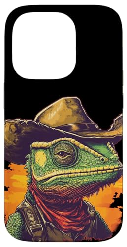 Cowboyhut Chamäleon Owning the Day für Jungen und Mädchen Hülle für iPhone 14 Pro Cowboyhut Chamäleon Owning the Day für Jungen und Mädchen Hülle für iPhone 14 Pro von Cowboy Chameleon