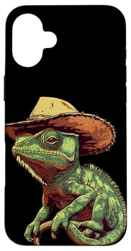 Desert Dust and a Crowned Cowboy Chamäleon Hülle für iPhone 16 Plus Desert Dust and a Crowned Cowboy Chamäleon Hülle für iPhone 16 Plus von Cowboy Chameleon