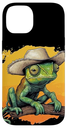 Lustiges, lebendiges Cowboy-Chamäleon auf Patrol Hülle für iPhone 14 Lustiges, lebendiges Cowboy-Chamäleon auf Patrol Hülle für iPhone 14 von Cowboy Chameleon